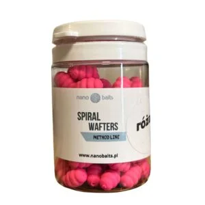 Spiral wafters róża