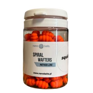 spiral wafters o smaku squida w sloiku o pojemnosci 30g