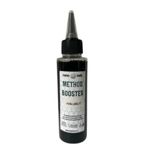 method booster o smaku halibut w butelce o pojemnosci 100ml